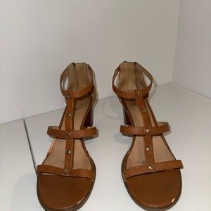 Jack Rogers Brown Strappy Sandals